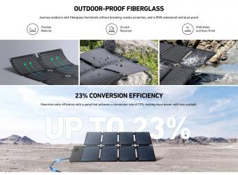 Зарядна станція Anker Solix C300X/300Вт/288Вт⋅год/LiFePO4 + сонячна панель PS60 B1723311: 6