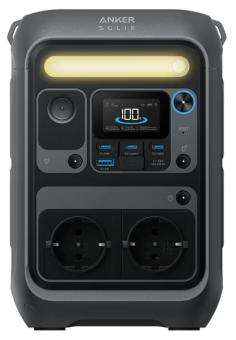 Зарядна станція Anker Solix C300X/300Вт/288Вт⋅год/LiFePO4 + сонячна панель PS60 B1723311: 3
