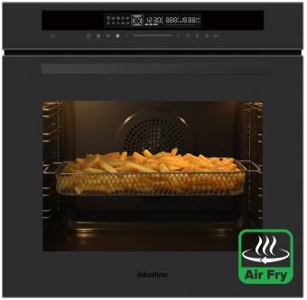 Духова шафа електрична Interline OEG 935 STG BA Pure Black: 3