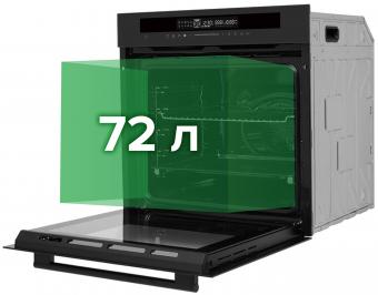 Духова шафа електрична Interline OEG 935 STG BA Pure Black: 2