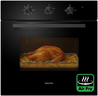 Духова шафа електрична Interline OFG 383 MRG BA AirFry: 1