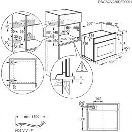 Духова шафа електрична Electrolux LVL8E09Z: 5
