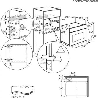 Духова шафа електрична Electrolux LVL8E09Z: 5
