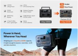 Зарядна станція BLUETTI Premium 30 V2 600W 320Wh: 3