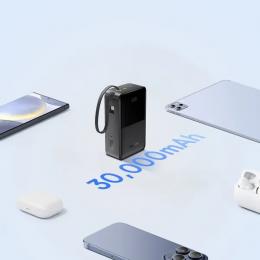 Універсальна мобільна батарея Baseus EnerFill FC51 Bipow2 Pro 30000mAh 22,5W build cab.USB-C black (E0028100): 8