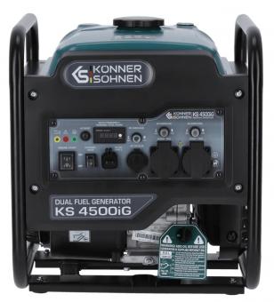 Газово-бензиновий генератор інверторний Konner&Sohnen KS 4500iG: 3