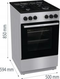 Плита комбінована Gorenje MEK3011SB: 14