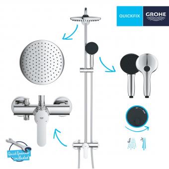 Душова система GROHE QuickFix Vitalio Start System 250 26679001: 2