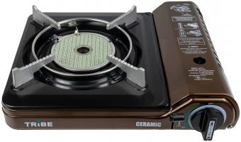 Плита газова портативна Tribe Ceramic інфрачервона з керамічним пальником (T-HD-0004-brown): 1