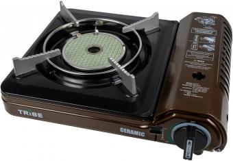 Плита газова портативна Tribe Ceramic інфрачервона з керамічним пальником (T-HD-0004-brown): 2