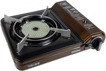 Плита газова портативна Tribe Ceramic інфрачервона з керамічним пальником (T-HD-0004-brown): 3