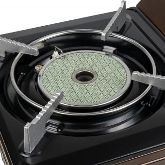 Плита газова портативна Tribe Ceramic інфрачервона з керамічним пальником (T-HD-0004-brown): 4