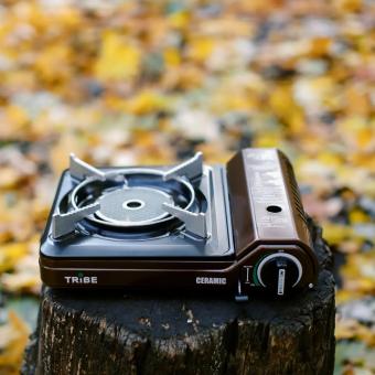 Плита газова портативна Tribe Ceramic інфрачервона з керамічним пальником (T-HD-0004-brown): 15