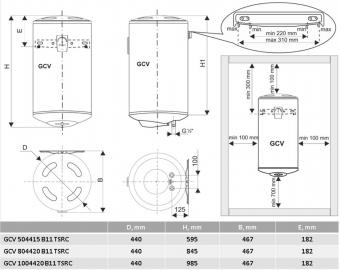 Водонагрівач TESY BiLight GCV 804420 B11 TSRC (303305): 6
