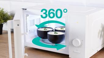 Мікрохвильова піч Gorenje MO20E1W15: 4