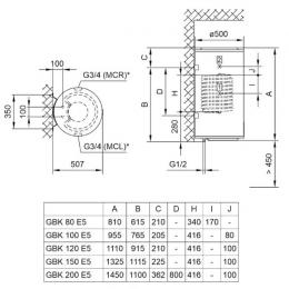 Водонагрівач Tiki Econ MCR 200V9 (GBK 200 E5) (700170) праве: 4