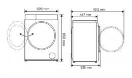 Прально-сушильна машина Mijia Front Load Washer Dryer 8kg (WD080MJA08UA): 9