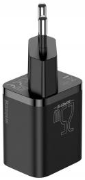 Мережевий зарядний пристрій Baseus 1xUSB 25W (USB-C) + Cable Type-C black (TZCCSUP-L01): 2