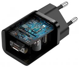 Мережевий зарядний пристрій Baseus 1xUSB 25W (USB-C) + Cable Type-C black (TZCCSUP-L01): 6