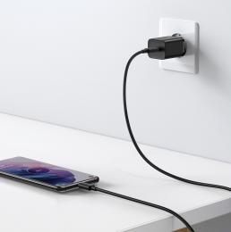 Мережевий зарядний пристрій Baseus 1xUSB 25W (USB-C) + Cable Type-C black (TZCCSUP-L01): 10
