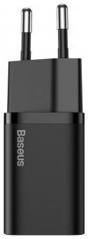 Мережевий зарядний пристрій Baseus 1xUSB 25W (USB-C) + Cable Type-C black (TZCCSUP-L01): 3